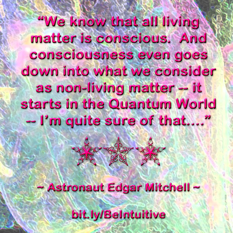 Edgar Mitchell - The World Intuition Summit - bit.ly/BeIntuitive
