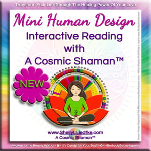 Mini Human Design Interactive Reading with A Cosmic Shaman™ | www.ShellyLLiedtke.com